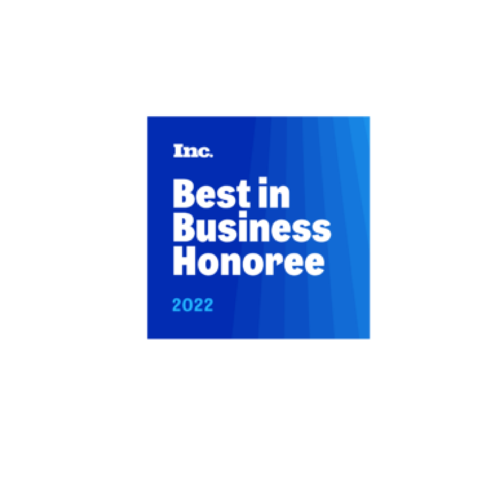 Best in business honoree 2022 award