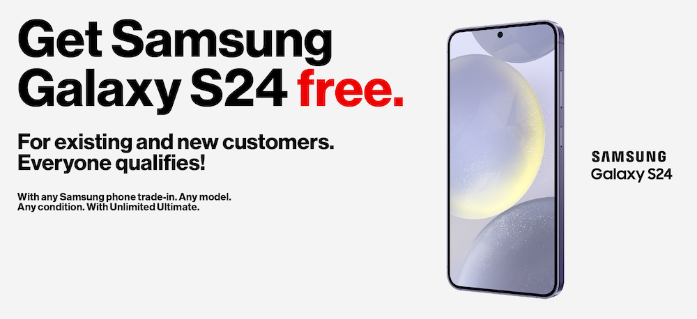 Samsung Galaxy S24 promo banner