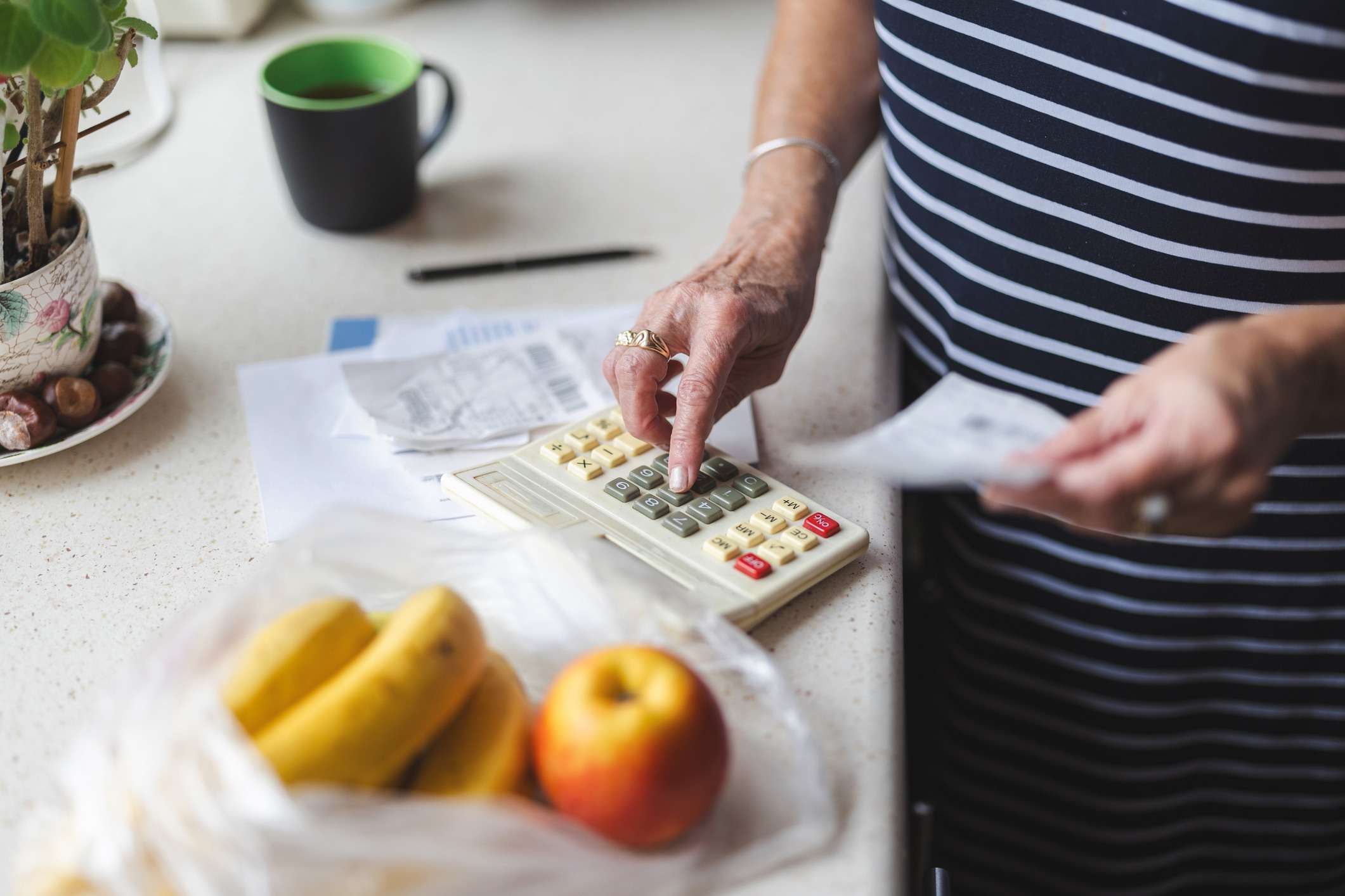 Food insecurity stock image