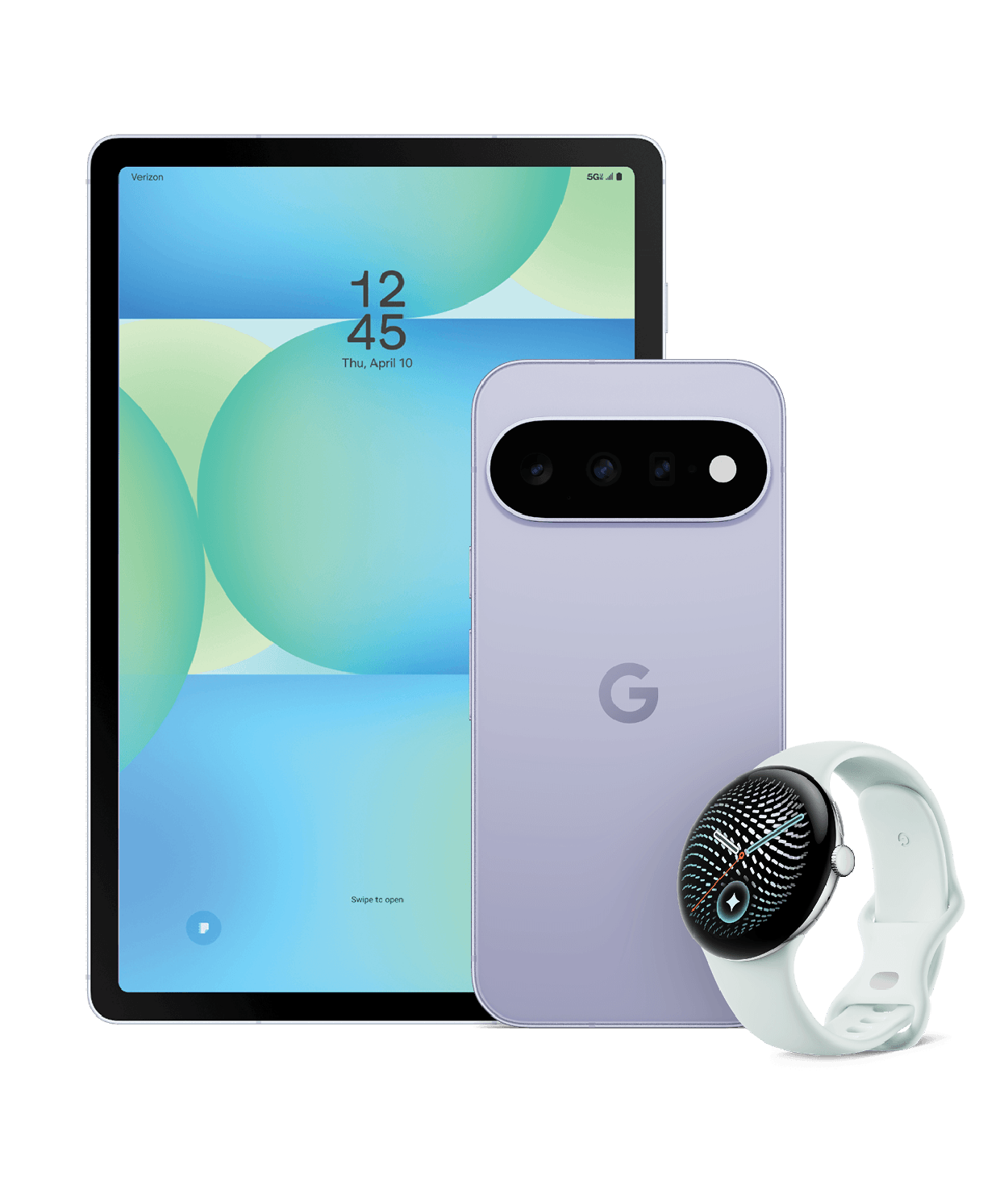 Pixel watch 5 galaxy tab 10 google pixel 11